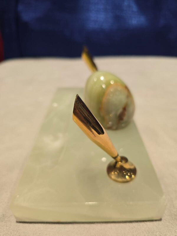 Onyx Genuine Marble Executive Pen Holder - Image 3